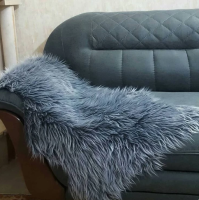 شال مبل و تخت طرح خز سایز 100x180 سانتی متر