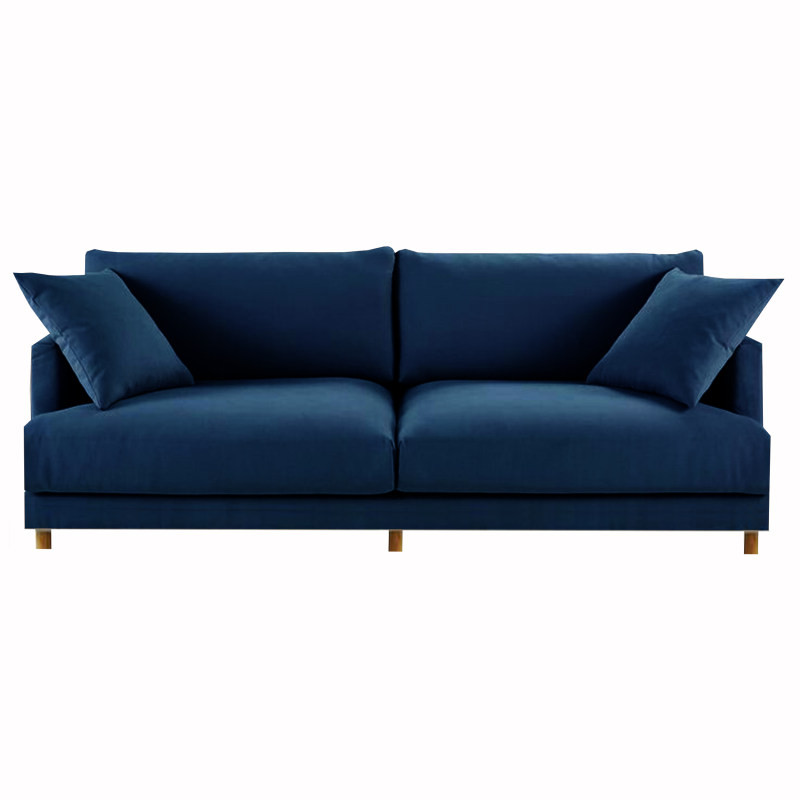 مبل راحتی سه نفره شاهان دکور مدل ملینا