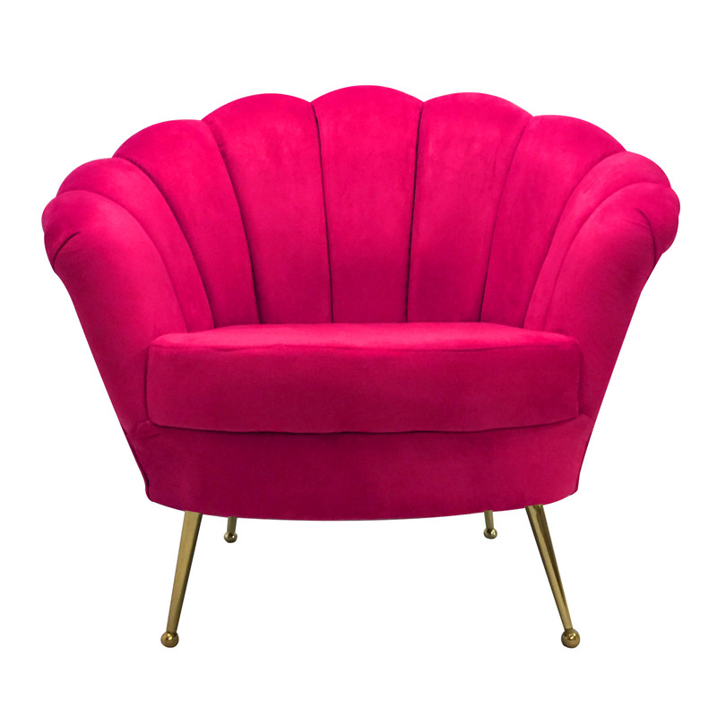 مبل راحتی یک نفره مدل صدفی