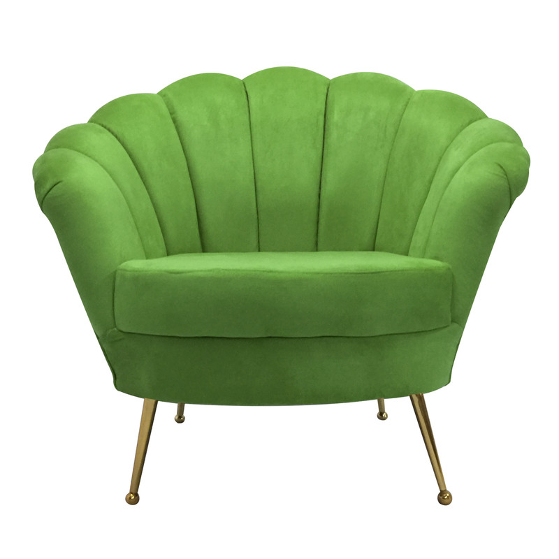 مبل راحتی یک نفره مدل صدفی